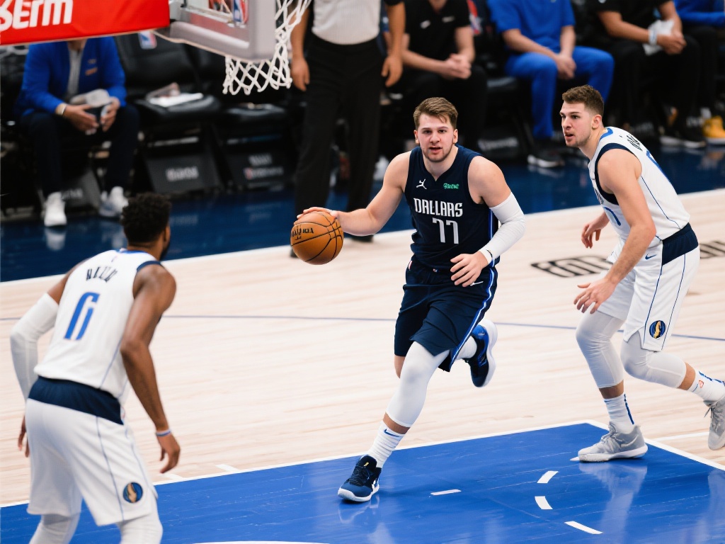 东契奇半场高效数据:15分4板6助2断展明星风采 东契奇半场送出的6次助攻与争夺下的4个篮